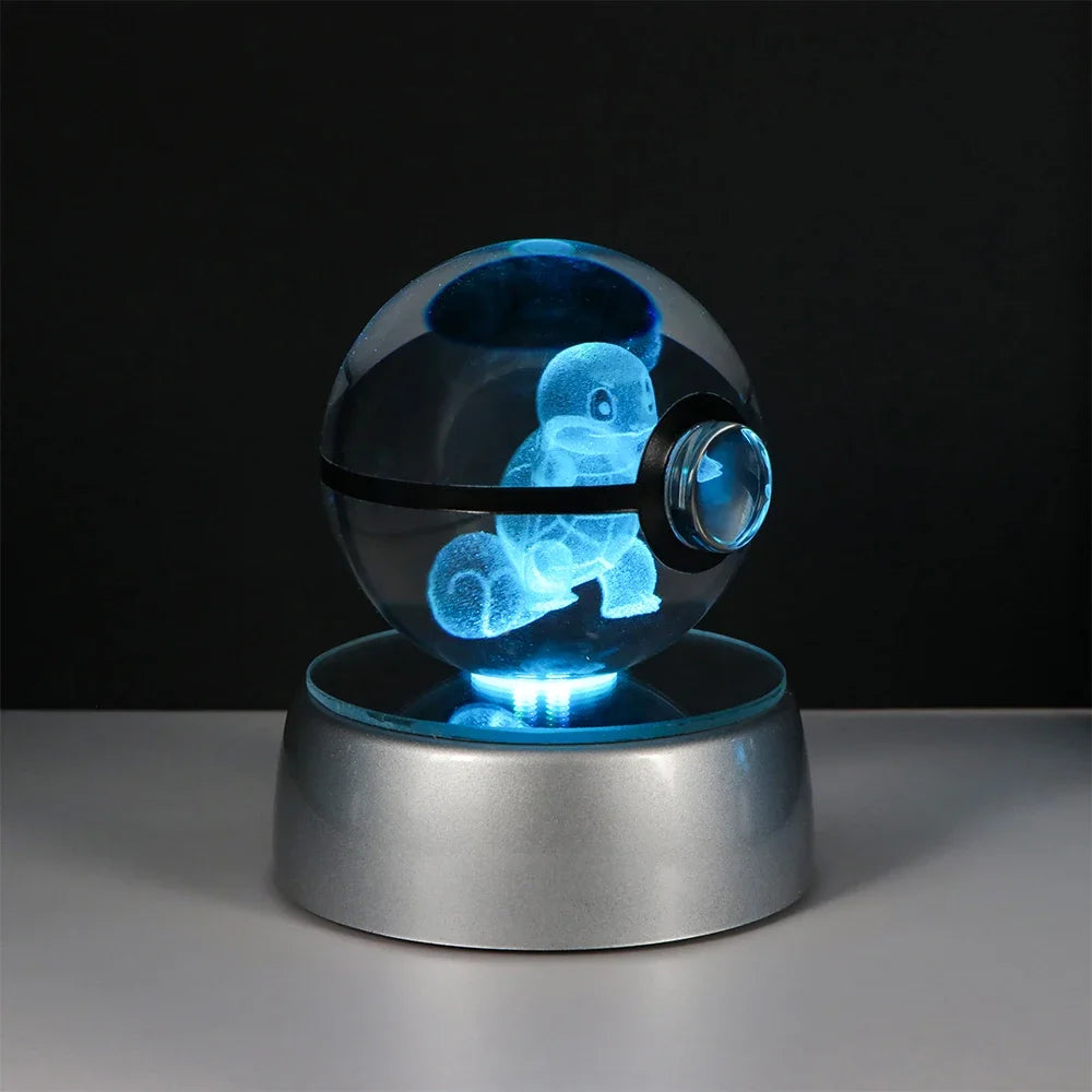 Lámpara LED Pokémon 3D – Bola de Cristal