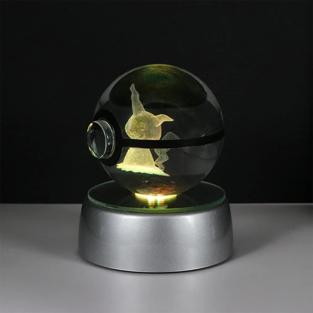 Lámpara LED MIMIKYU 3D – Bola de Cristal