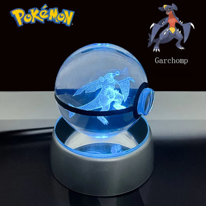 Lámpara LED Pokémon 3D – Bola de Cristal