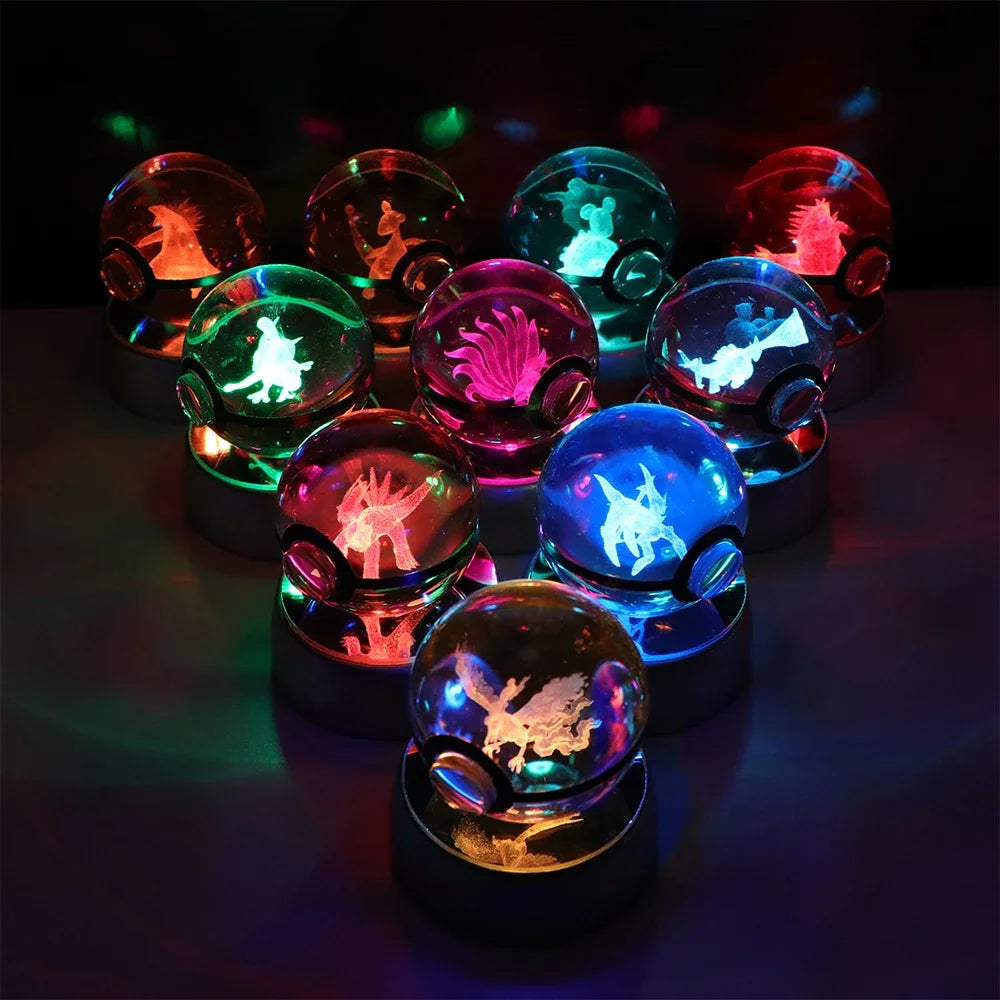 Lámpara LED MEW 3D – Bola de Cristal