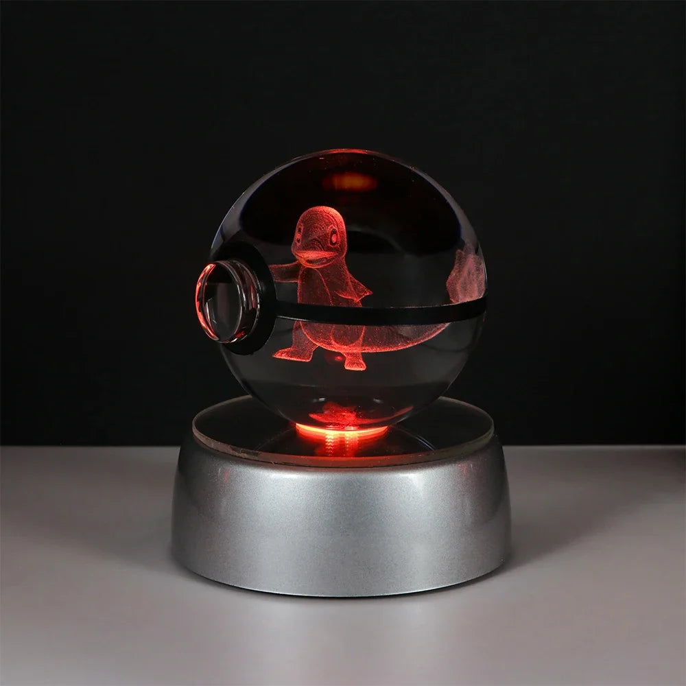 Lámpara LED Pokémon 3D – Bola de Cristal