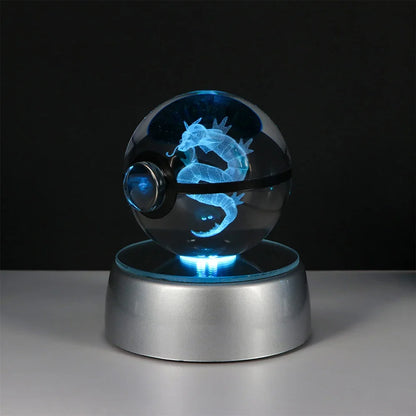 Lámpara LED Pokémon 3D – Bola de Cristal