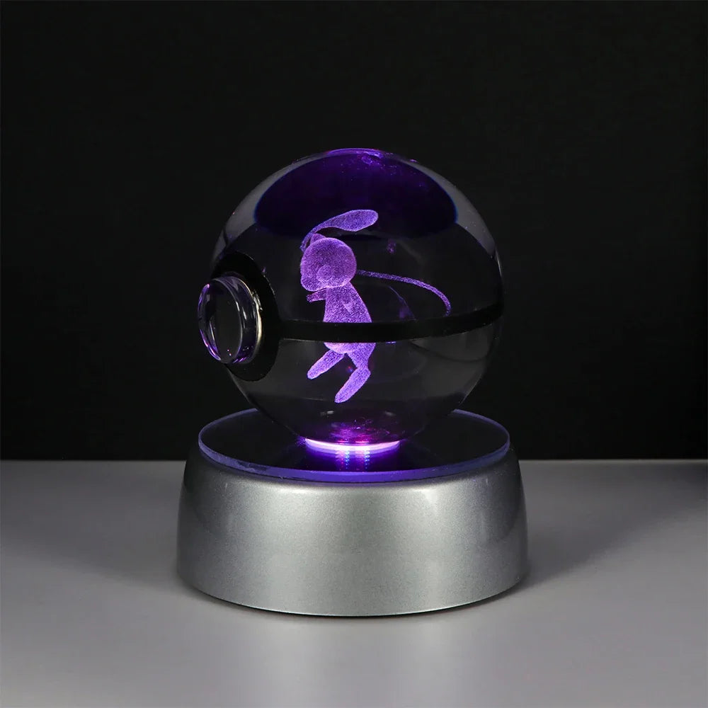 Lámpara LED MEW 3D – Bola de Cristal