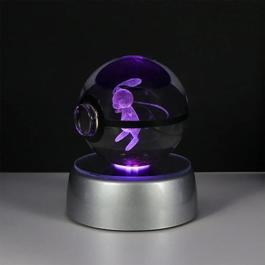 Lámpara LED MEW 3D – Bola de Cristal